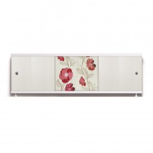 ОПТИМА_Decor Экран для ванны 170 см,ПВХ с офсетной печатью,(рогожка-015), ALAVANN