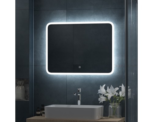 Зеркало Bruno Led 800х600 с сенсором