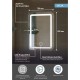 Зеркало Lucia LED 700x900