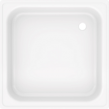 UNIVERSAL SG Душевой поддон стальной C090, без противоск.покрытия, 90x90х14 см., BLB