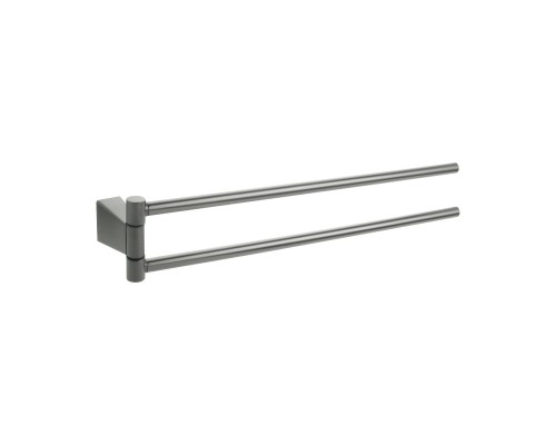 Полотенцедержатель рога двойной FIXSEN Trend Graphite (FX-98002А)