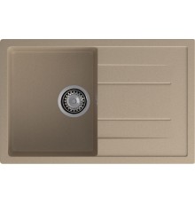 GRANFEST Мойка композит QUADRO GF-Q--780L  чаша с крылом 780*500 мм  песок арт.GF-