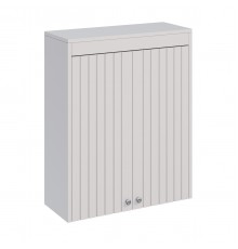 Шкаф Lemark ROMANCE 60 см подвесной, 2-х дверный, цвет корпуса, фасада: Белый глянец