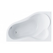 ИБИЦА Ванна акриловая 150х100 см., левая, без монтажного комплекта, САНТЕК