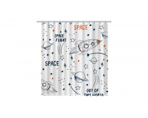 Штора для ванной Fixsen Space FX-2508