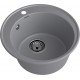 GranFest QUARZ (ECO-08) Мойка чаша D=480мм (темно-серый)