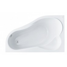 ИБИЦА XL Ванна акриловая 160х100 см., левая, без монтажного комплекта, САНТЕК