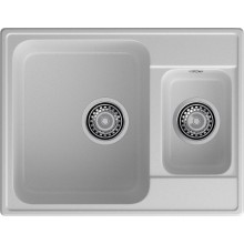 GranFest QUARZ (ECO-09) Мойка 1.5-чаш. 620*480 (серый)