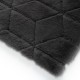 Коврик для ванной 1-ый Fixsen DIAMONT, FX-9050V, графит, 70х120 см