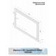 Зеркало Rimini LED 1200x800