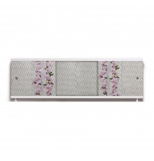 ОПТИМА_Decor Экран для ванны 150 см,ПВХ с офсетной печатью,(импрессион-018), ALAVANN