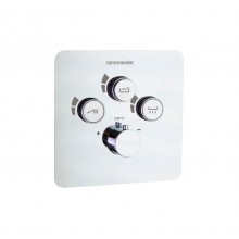 Встраиваемый термостатический смеситель для душа RS SMART 85T301S на 3 выхода 