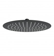Верхний душ VENTAS R BLACK 25 см, черный матовый, BERGES