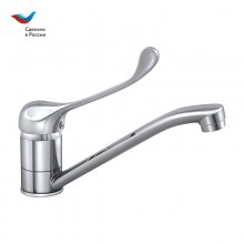 ХИРУРГ Смеситель для мойки с длинным изливом, одноручный, СЛАВЕН, Х81