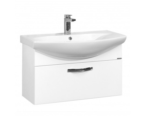 Тумба АРИЯ 80, подвесная, бел. (под раковину СМАЙЛ 80)
