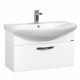 Тумба АРИЯ 80, подвесная, бел. (под раковину СМАЙЛ 80)