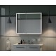 Зеркало-шкаф Allure Led 1000х800 с датчиком движения, розеткой