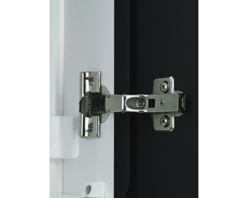 Зеркало-пенал Elmage black LED 450х1600