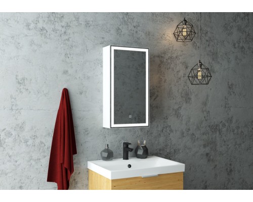 Зеркало-шкаф Allure LED 350х650 правый