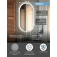 Зеркало Delight LED 550x1000