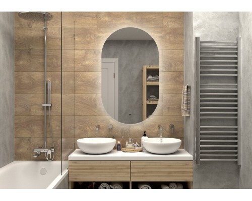 Зеркало Fleur Led 650х1100 бесконтактный сенсор