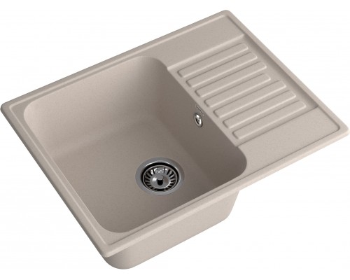 GranFest QUARZ (ECO-13) Мойка чаша+кр 620*480 (песок)