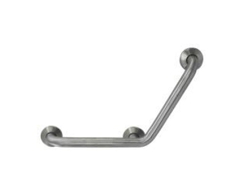 Поручень настенный под углом 135. 400х400 Nofer 15161.B из нерж. стали глянцевый, шт