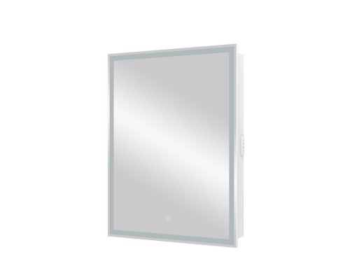 Зеркало-шкаф Allure LED 600х800 левый с розеткой