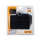 Бумагодержатель с крышкой черный FIXSEN Comfort Black (FX-86010)