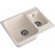 GranFest QUARZ (ECO-09) Мойка 1.5-чаш. 620*480 (белый)