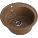 GRANFEST Мойка композит RONDO GF-R--510 D=510мм терракот арт.GF-