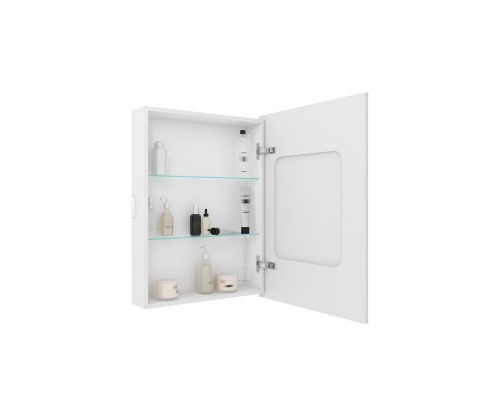 Зеркало-шкаф Allure LED 600х800 правый с розеткой