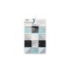 Коврик для ванной Fixsen Visa 1-ый FX-5005Z, серо-бирюзовый, 50х80см 