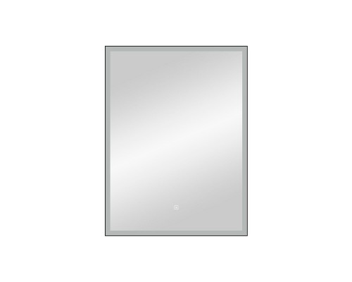 Зеркало Frame Black LED 600х800