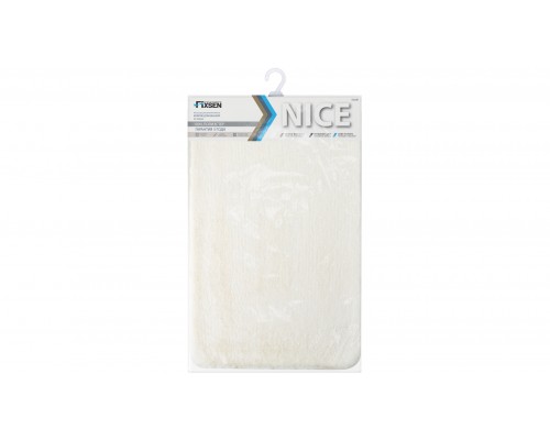 Коврик для ванной Fixsen Nice, бежевый, 1-ый (50х80 см) FX-9002A