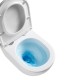 GLAZER WHITE Унитаз подвесной безободковый с сиденьем микролифт, LM, 9614003