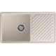 GranFest QUARZ (GF-ZL53) Мойка для кухни 860*480мм (белый)