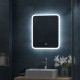 Зеркало Bruno Led 500х600 с сенсором