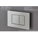Кнопка смыва IBERICA BLANCA INOX-C нержавеющая сталь, хром матовый (IB.B011.003.002)