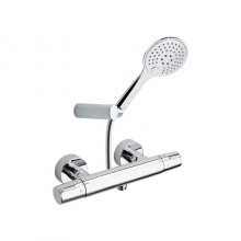 Термостатический смеситель для душа наружнего монтажа с душевым комплектом TZAR 343401TR