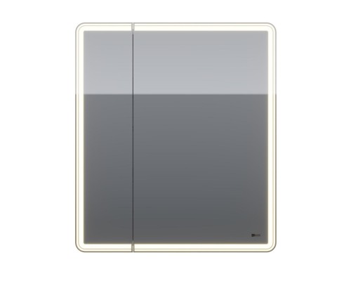 Шкаф зеркальный Lemark ELEMENT 70х80 см 2-х дверный, с подсветкой, с розеткой, цвет корпуса: Белый Шкаф зеркальный Lemark ELEMENT 70х80 см 2-х дверный, с подсветкой, с розеткой, цвет корпуса: Белый