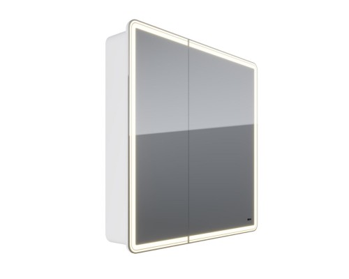 Шкаф зеркальный Lemark ELEMENT 80х80 см 2-х дверный, с подсветкой, с розеткой, цвет корпуса: Белый Шкаф зеркальный Lemark ELEMENT 80х80 см 2-х дверный, с подсветкой, с розеткой, цвет корпуса: Белый