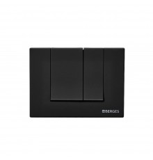 Кнопка  для инсталляции NOVUM S5, черная SoftTouch, BERGES