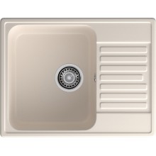 GranFest QUARZ (ECO-13) Мойка чаша+кр 620*480 (белый)