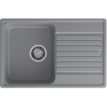 GranFest QUARZ (ECO-78) Мойка чаша+кр 740*480 (темно-серый)