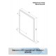 Зеркало Glamour LED 800x900