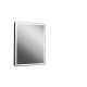 Зеркало-шкаф Mirror Box black Led 600х800