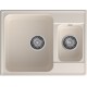 GranFest QUARZ (ECO-09) Мойка 1.5-чаш. 620*480 (белый)