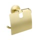 Бумагодержатель с крышкой золото-сатин FIXSEN Comfort Gold FX-87010)