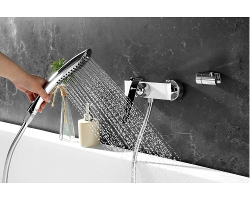 Melange Смеситель для душа, хром/белый/, LM, LM4933CW Melange Смеситель для душа, хром/белый/, LM, LM4933CW